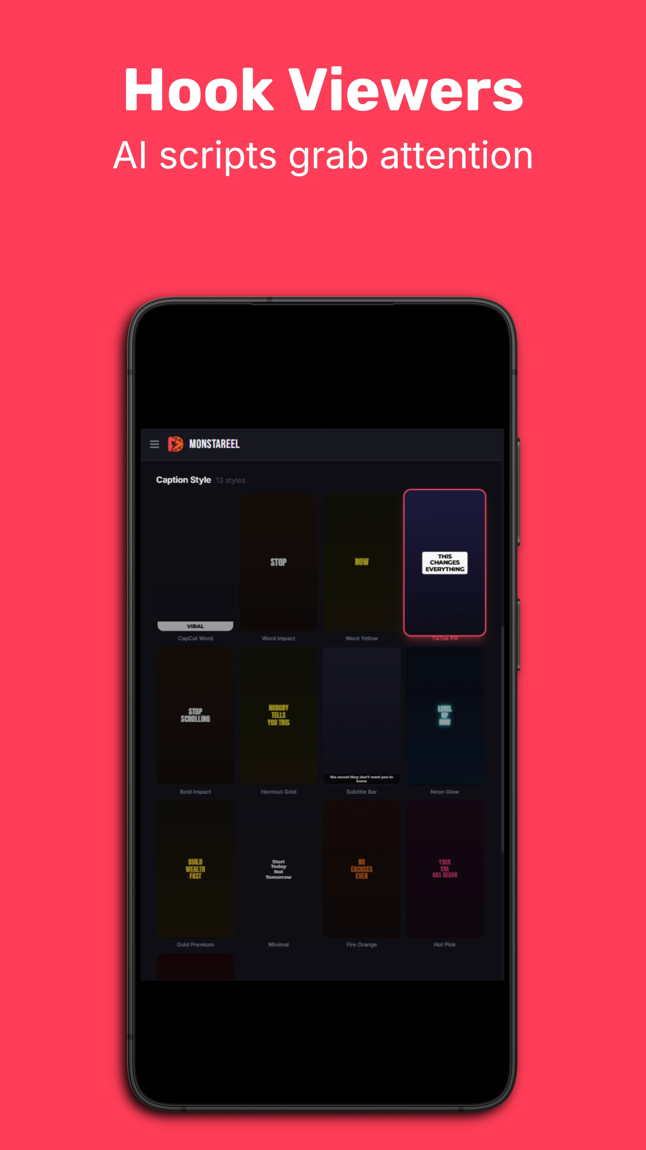 MonstaReel: Viral Reel Maker screenshot